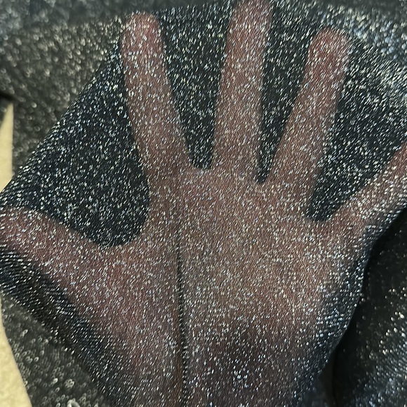 Victoria’s Secret sheer sparkle long sleeve top - Picture 5 of 9